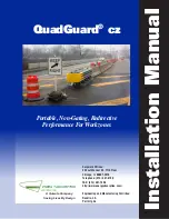 Energy Absorption QuadGuard cz Installation Manual предпросмотр