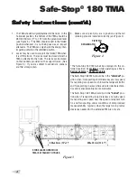 Предварительный просмотр 4 страницы Energy Absorption Safe-Stop 180 TMA 9181 Installation And Operation Manual