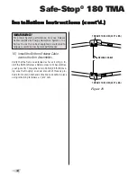 Предварительный просмотр 14 страницы Energy Absorption Safe-Stop 180 TMA 9181 Installation And Operation Manual