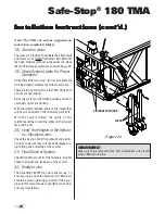 Предварительный просмотр 20 страницы Energy Absorption Safe-Stop 180 TMA 9181 Installation And Operation Manual