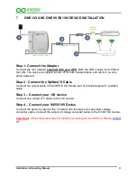 Предварительный просмотр 9 страницы Energy Intelligence miniUPS Installation And Operating Manual