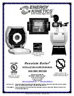 ENERGY KINETICS Resolute Boiler Installation & Service Manual preview