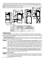 Предварительный просмотр 8 страницы ENERGY KINETICS System 2000 EK1 Frontier Owners And Installation Manual