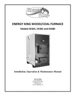 Preview for 1 page of ENERGY KING EK365 Installation, Operation & Maintenance Manual