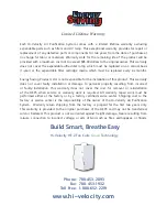 Preview for 10 page of Energy Saving Products 20180100000 Installation And Operation Manual