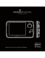 Preview for 1 page of ENERGY SISTEM ENERGY 65 Series User Manual