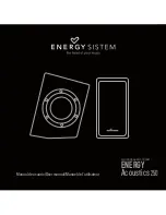 ENERGY SISTEM ENERGY Acoustics 250 User Manual preview