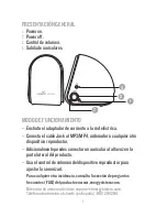 Предварительный просмотр 7 страницы ENERGY SISTEM ENERGY S100 User Manual