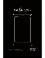 Предварительный просмотр 1 страницы ENERGY SISTEM ENERGY x7 Quad 3G User Manual