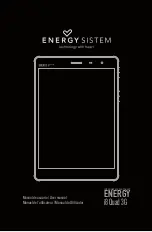 Предварительный просмотр 1 страницы ENERGY SISTEM i8 Quad 3G User Manual