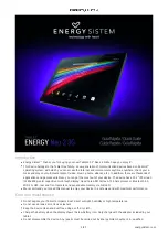 Предварительный просмотр 3 страницы ENERGY SISTEM Neo 2 3G Quick Manual