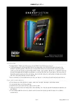 Preview for 3 page of ENERGY SISTEM Phone Colors User Manual