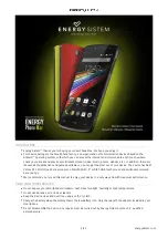 Preview for 3 page of ENERGY SISTEM Phone Max User Manual