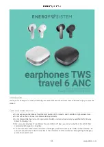 Preview for 3 page of ENERGY SISTEM True Wireless Travel 6 ANC Instructions Manual