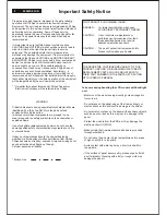 Preview for 2 page of Energy 220ws8fb/00 Service Manual