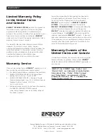 Предварительный просмотр 69 страницы Energy 7AI Owner'S Manual