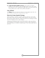 Preview for 9 page of Energy Audissey A2+2 Owner'S Manual