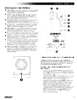 Предварительный просмотр 3 страницы Energy ESW-V10 Owner'S Manual