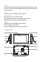 Предварительный просмотр 4 страницы Energy TV3110 User Manual