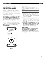 Предварительный просмотр 9 страницы Energy Veritas V2.0C Owner'S Manual