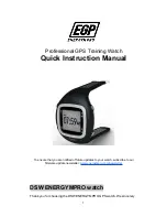 Предварительный просмотр 1 страницы Energympro DSW Quick Instruction Manual