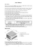 Preview for 4 page of ENERMAX DIGIFANLESS EDF550AWN User Manual