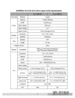 Предварительный просмотр 3 страницы ENERMAX ELC120 Manual