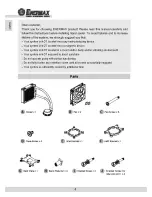 Предварительный просмотр 4 страницы ENERMAX ELC120 Manual