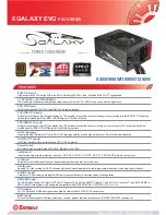 ENERMAX GALAXY EVO PSU Datasheet preview