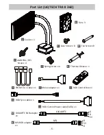 Preview for 8 page of ENERMAX LIQTECH TR4 II 280 User Manual