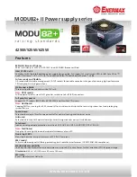 ENERMAX MODU82 PLUS II Datasheet preview