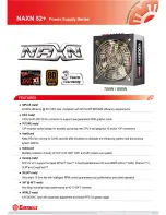 Preview for 1 page of ENERMAX NAXN 82 PLUS Datasheet