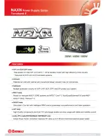 Preview for 1 page of ENERMAX NAXN Datasheet