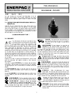 Предварительный просмотр 6 страницы Enerpac ACL Series Instruction Sheet