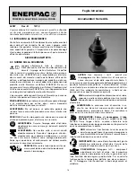 Предварительный просмотр 16 страницы Enerpac ACL Series Instruction Sheet