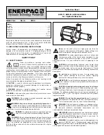 Enerpac AHB-17 Instruction Sheet предпросмотр