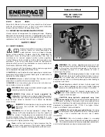 Enerpac ASC-30 Instruction Sheet предпросмотр