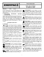 Предварительный просмотр 7 страницы Enerpac BD-10162 Instruction Sheet