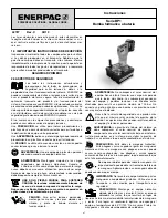 Preview for 41 page of Enerpac BP1 Series Instruction Sheet