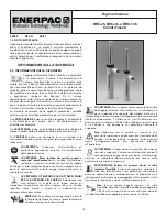 Preview for 10 page of Enerpac BRC-106 Instruction Sheet