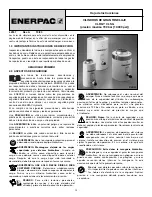 Preview for 13 page of Enerpac CL-RG-1006 Instruction Sheet