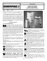 Preview for 16 page of Enerpac CL-RG-1006 Instruction Sheet