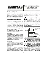 Preview for 7 page of Enerpac CLL Series Instruction Sheet