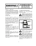 Preview for 19 page of Enerpac CLL Series Instruction Sheet