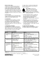 Preview for 28 page of Enerpac CLL Series Instruction Sheet