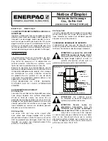 Предварительный просмотр 4 страницы Enerpac CLL Instruction Sheet