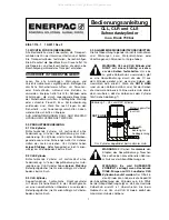 Предварительный просмотр 7 страницы Enerpac CLL Instruction Sheet