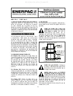 Предварительный просмотр 13 страницы Enerpac CLL Instruction Sheet