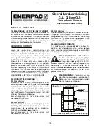 Предварительный просмотр 16 страницы Enerpac CLL Instruction Sheet