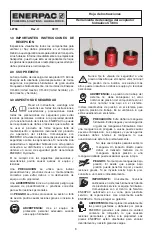 Предварительный просмотр 9 страницы Enerpac CT-604 Instruction Sheet